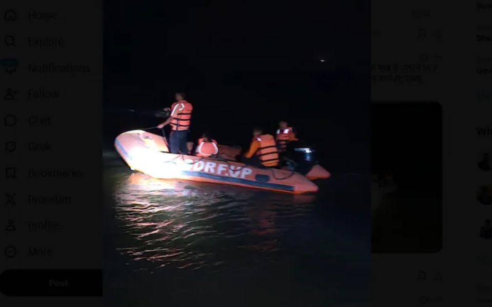 2 drown, 4 missing after boat capsizes in Yamuna in UP's Hamirpur